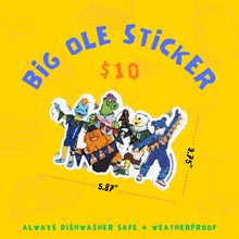 Load image into Gallery viewer, Philly Mascot Squad Sticker