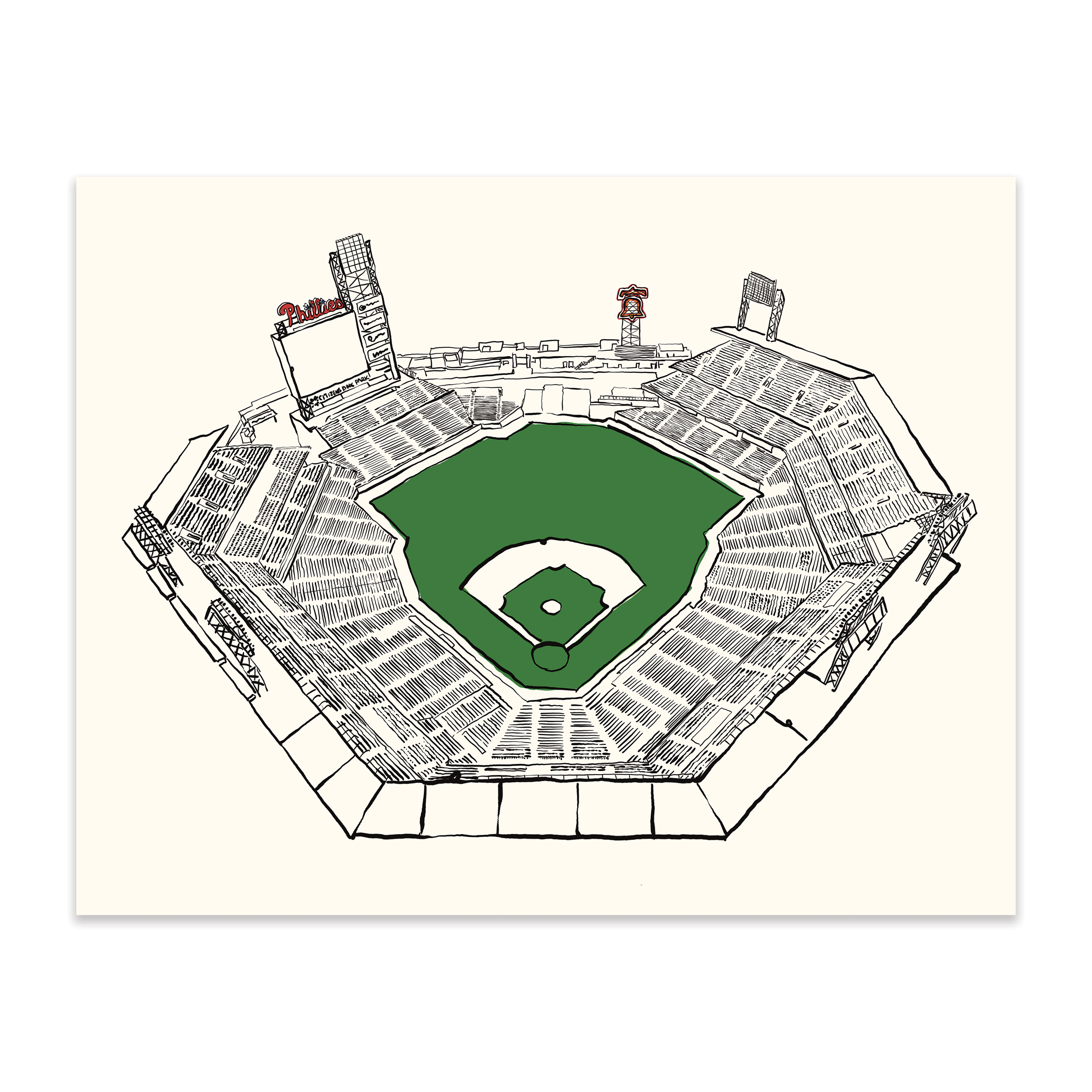 Citizens Bank Park Poster