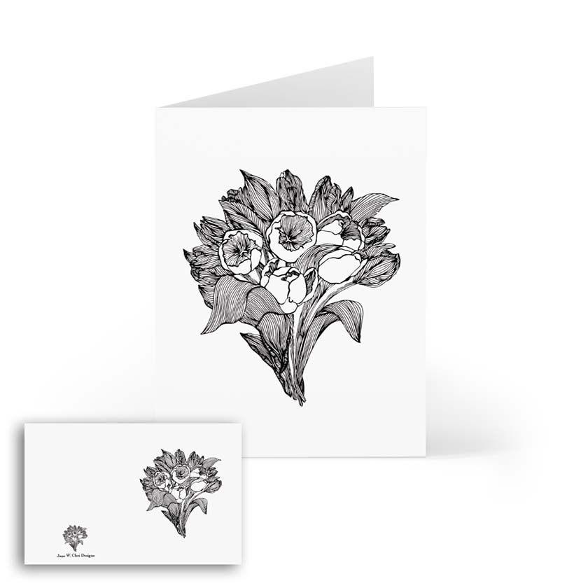 Keep Me or Color Me Notecard