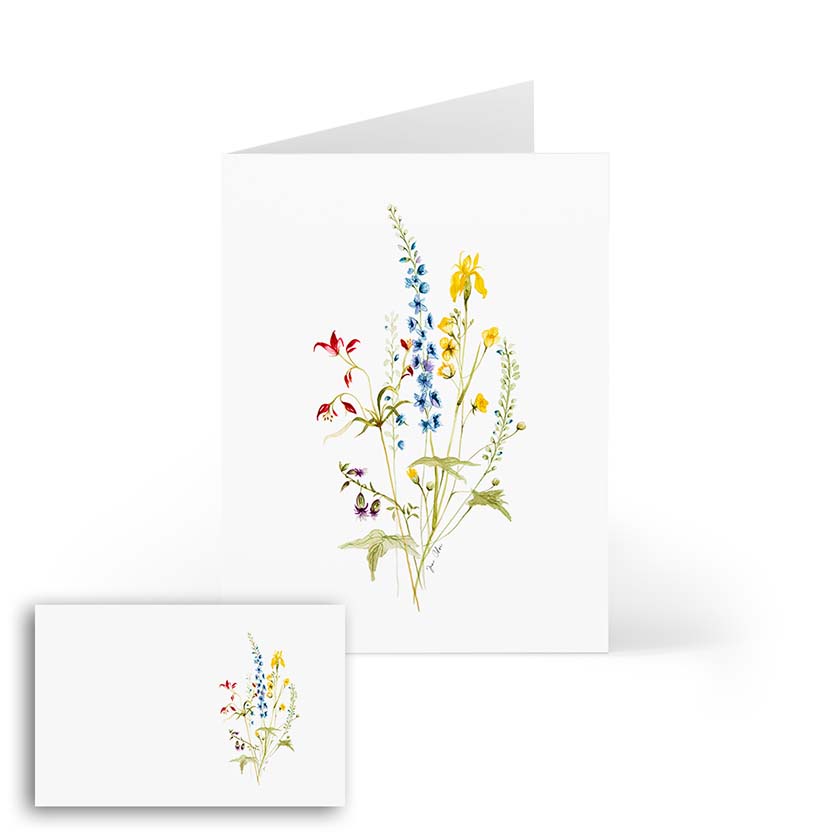 Wildflower Bouquet Notecard
