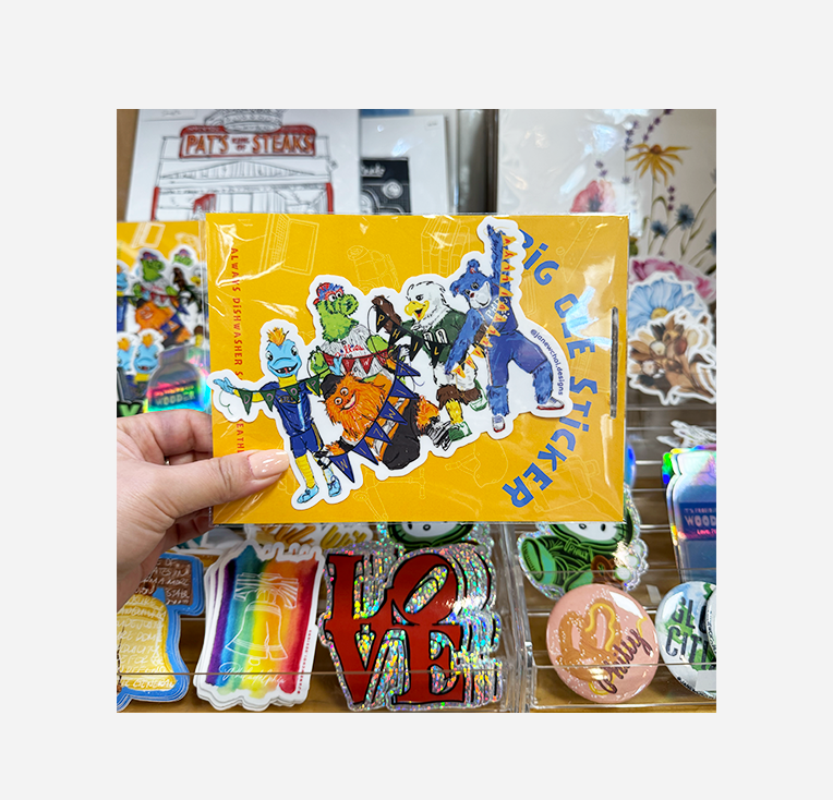 Big Ole Sticker - Philly Squad Sticker