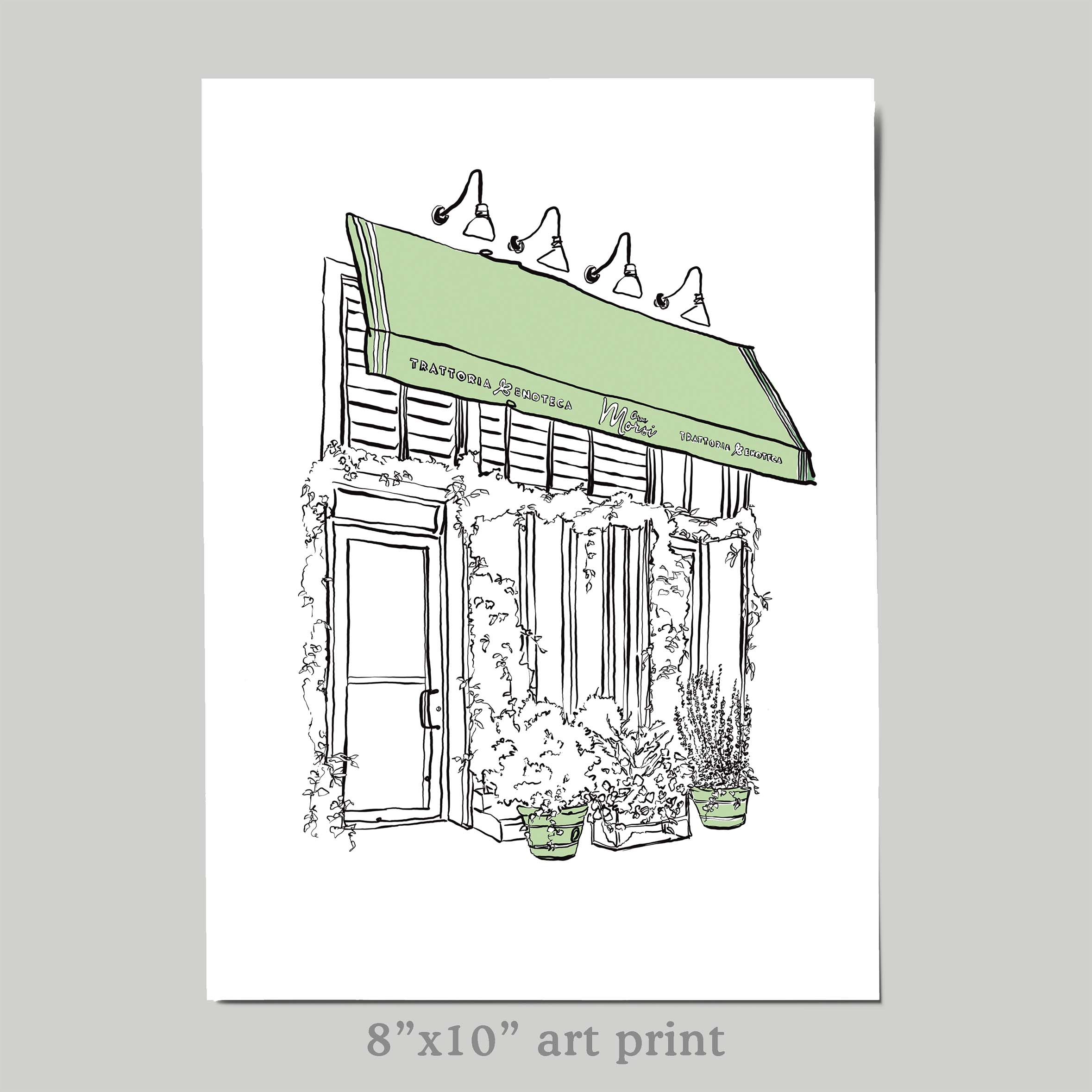 Custom Wedding Venue Illustration (digital file + 8"x10" art print)