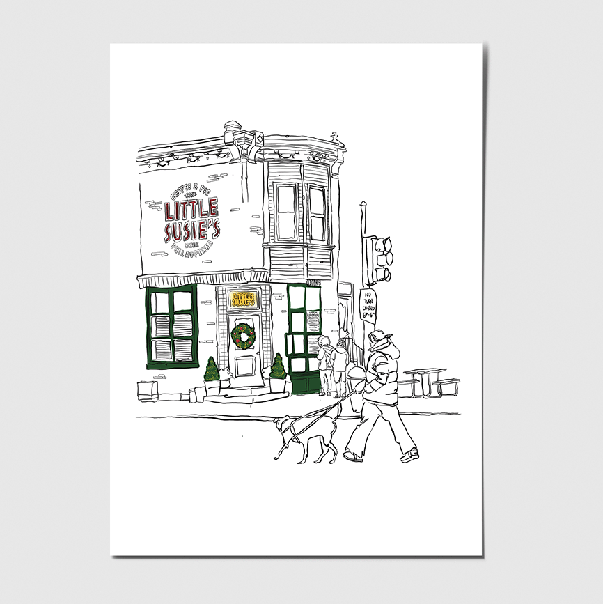 Little Susie's Coffee & Pie Print