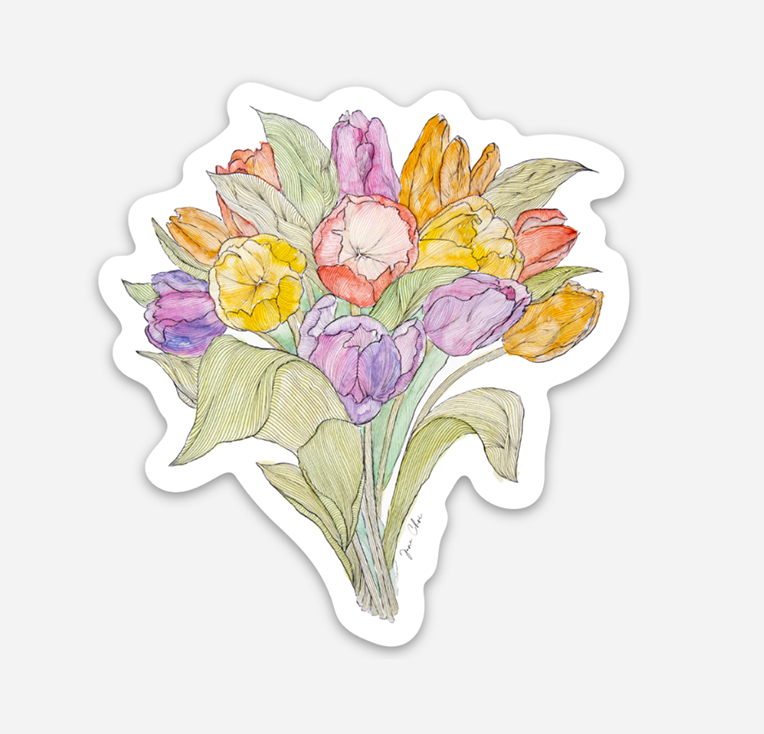 OG Tulip Sticker