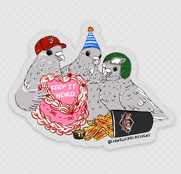 *preorder* Keep It Weird Sticker