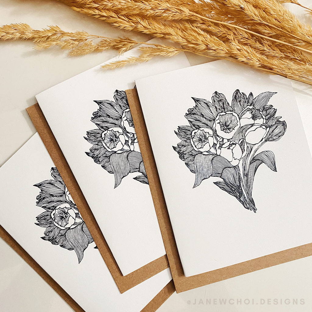 Keep Me or Color Me Notecard