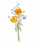 Tangerine Wildflower Bouquet