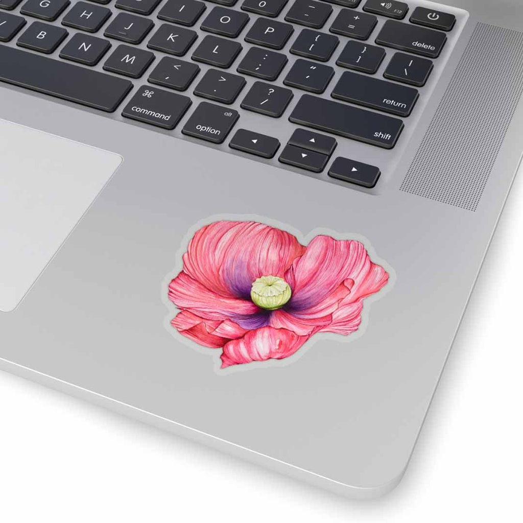 Red Poppy Sticker
