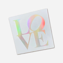 Load image into Gallery viewer, Holographic LOVE Sticker
