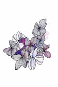 Hydrangea Cluster Print