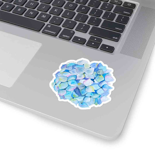Blue Hydrangea Sticker