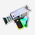 Holographic Super 8 Camera Sticker
